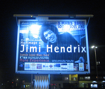 Partenariat concert Jimmy Hendrix Chtila cola